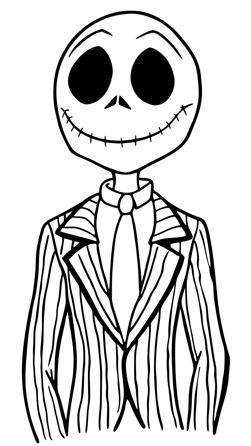 coloriage jack skellington